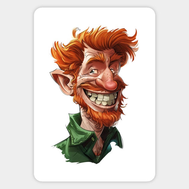 Leprechaun 2.0 Sticker by JunkyDotCom